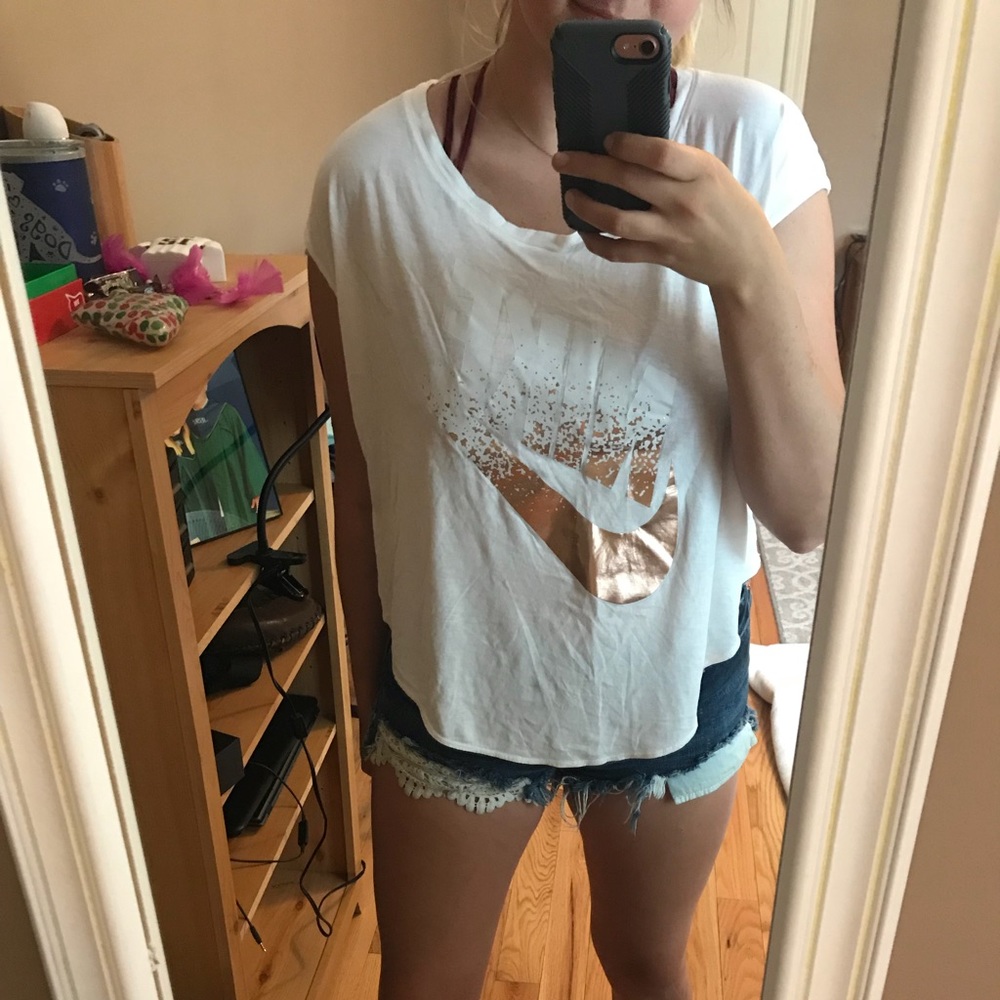 Rose Gold Nike T